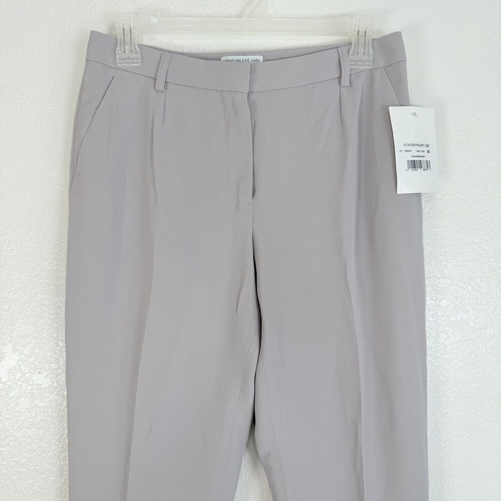 Anne Valerie Hash Pour Cartier Tapered Pants EU 36 Gray Minimalist Designer NWT - Picture 4 of 15